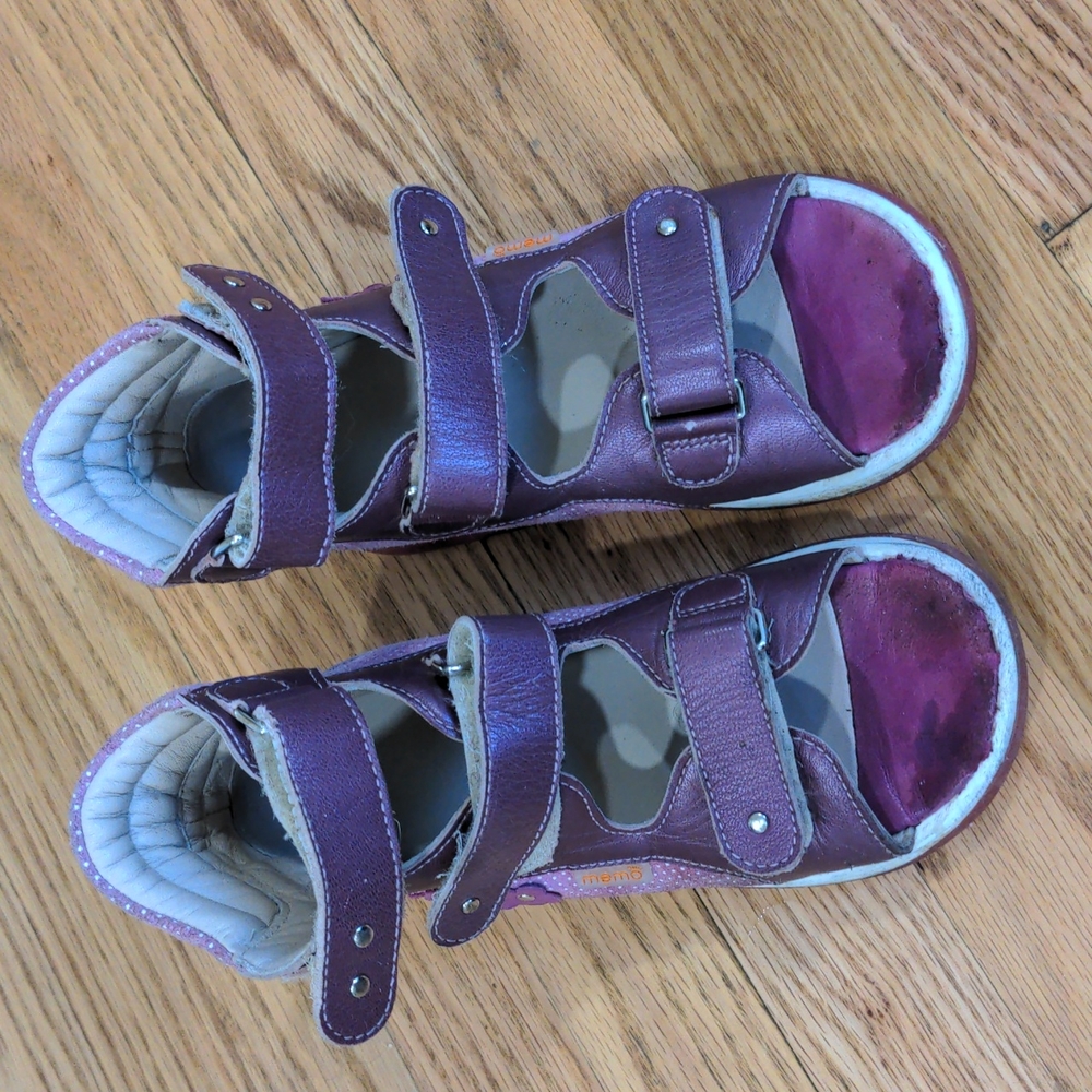 Memo orthopedic high top leather sandal